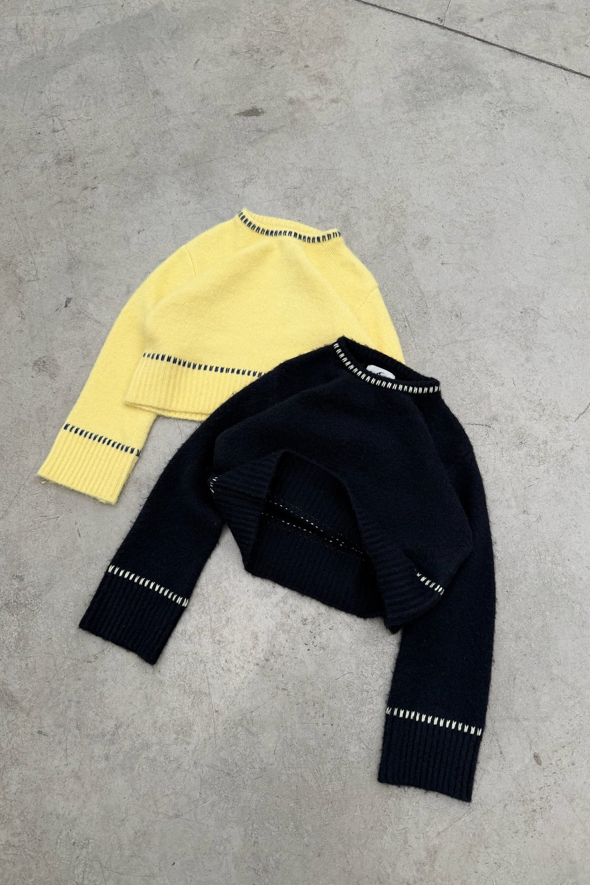 Handmade Yellow Knit