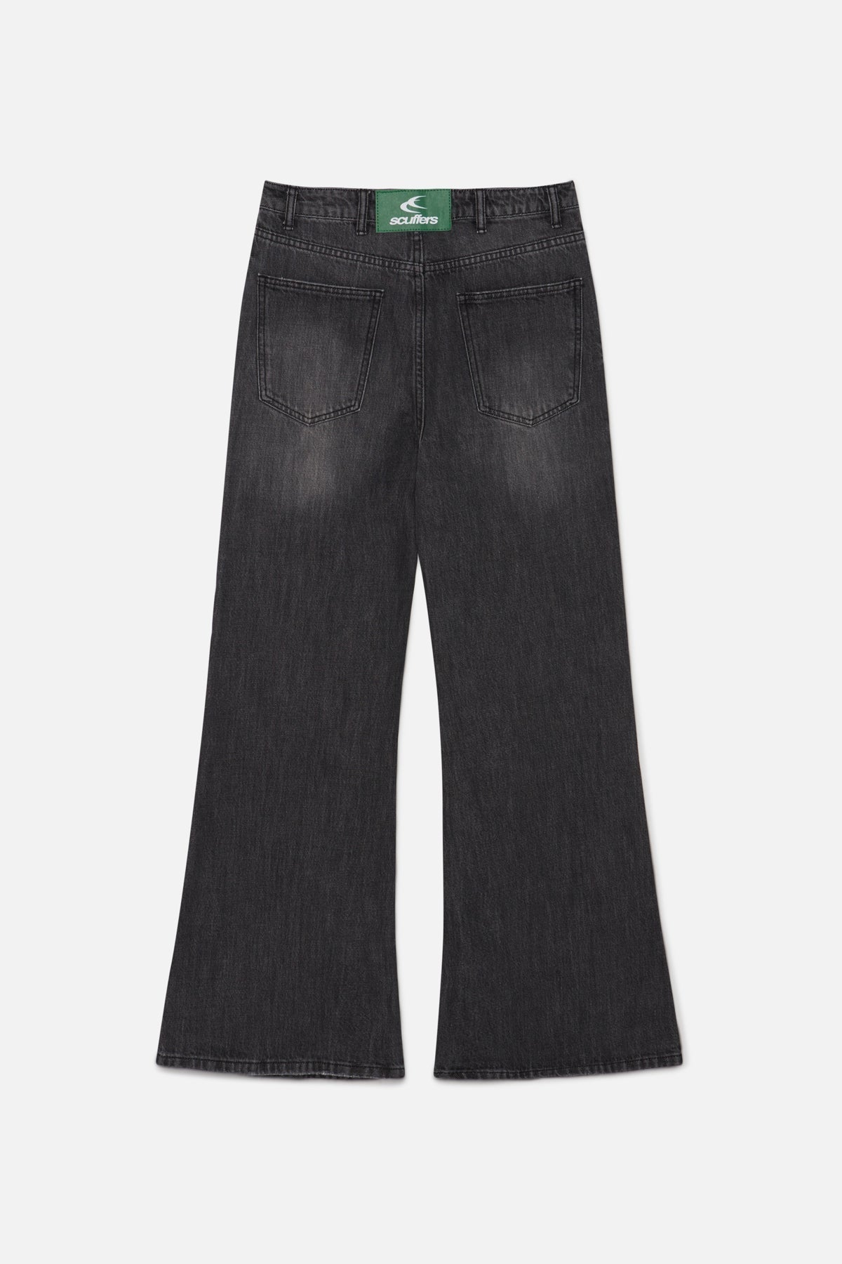 Flared Dark Grey Jeans