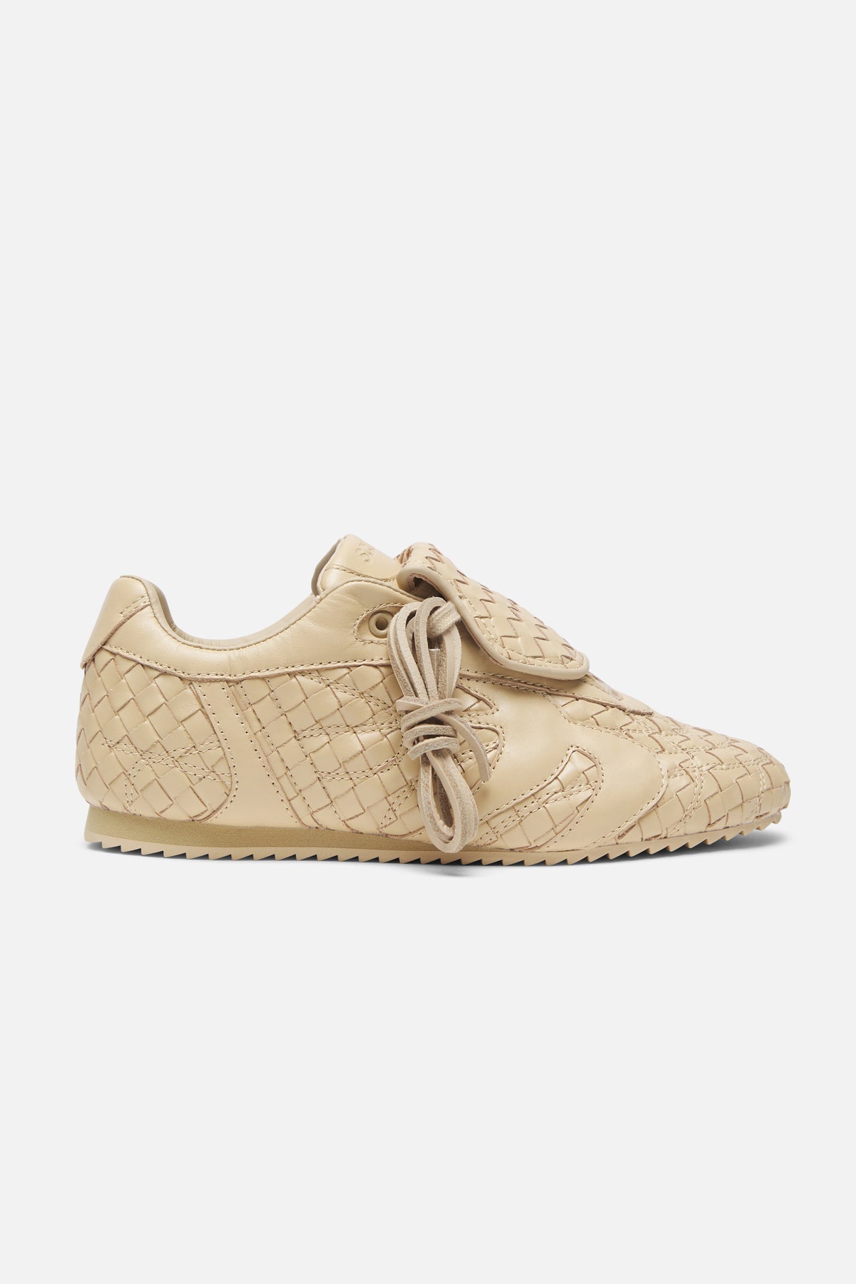 Iconic Braided Beige Sneaker