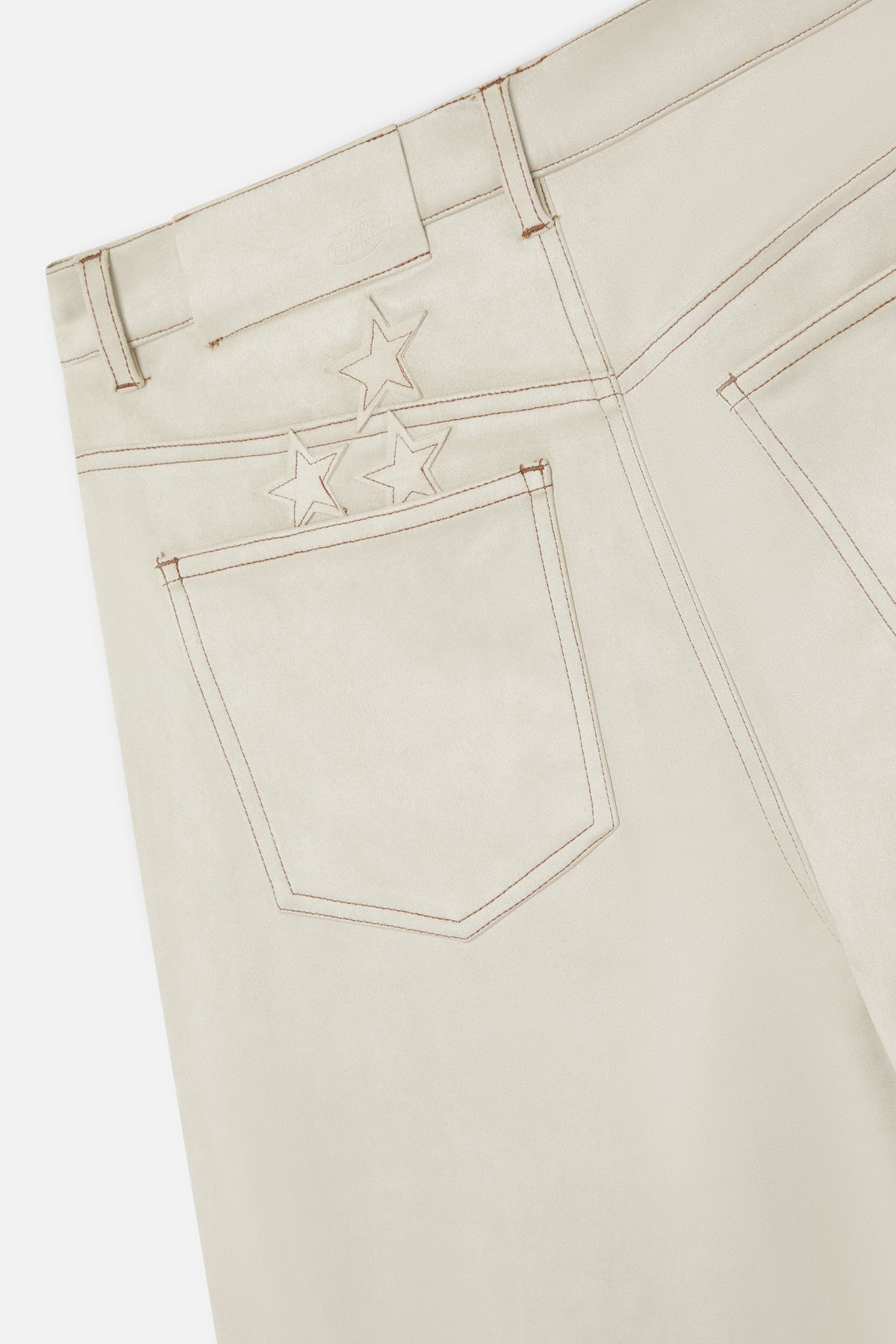 Suede Grey Jumbo Pants