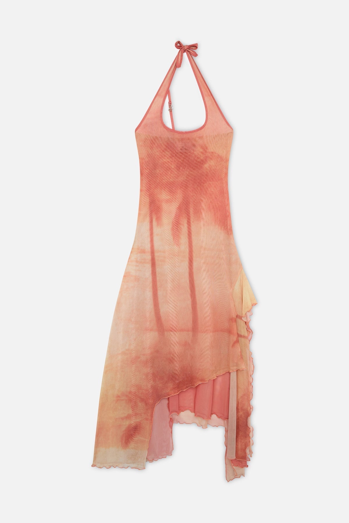 Summer Orange Dress