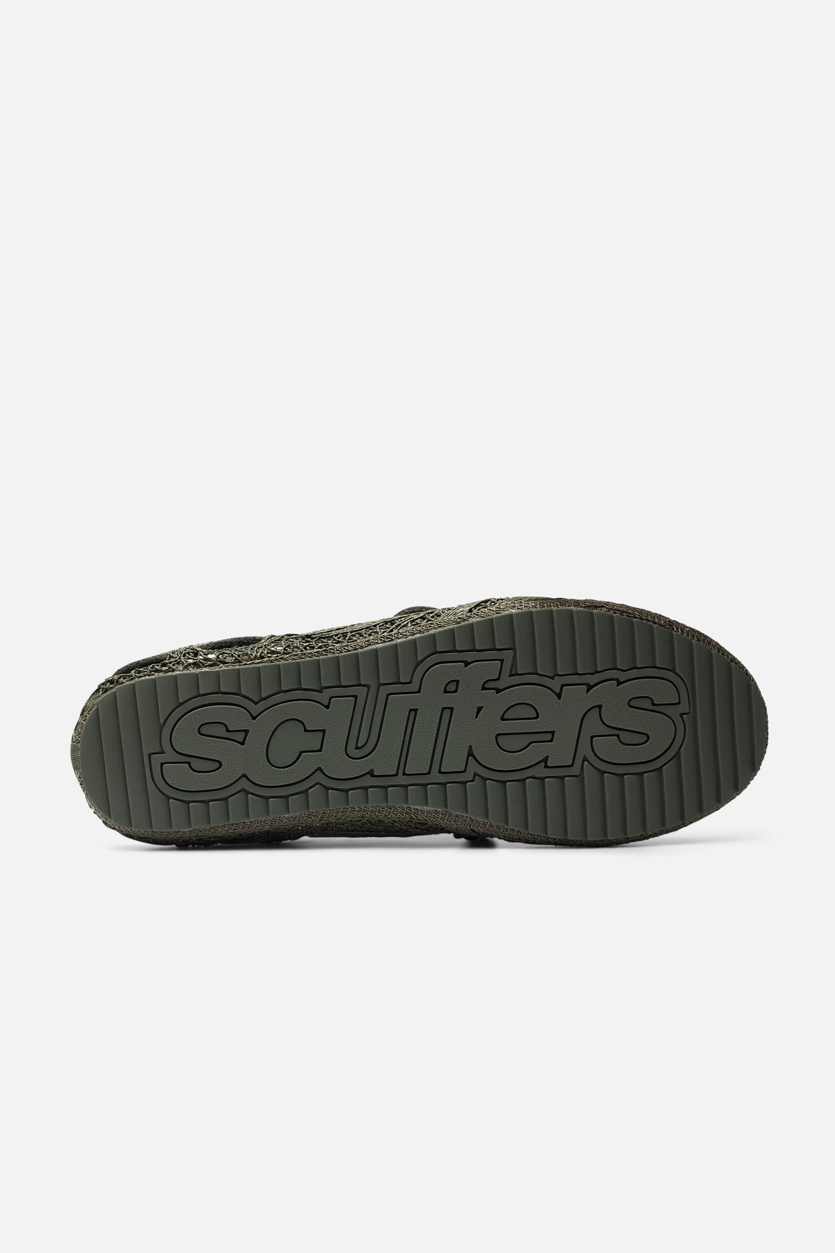 Wicker Green Mule