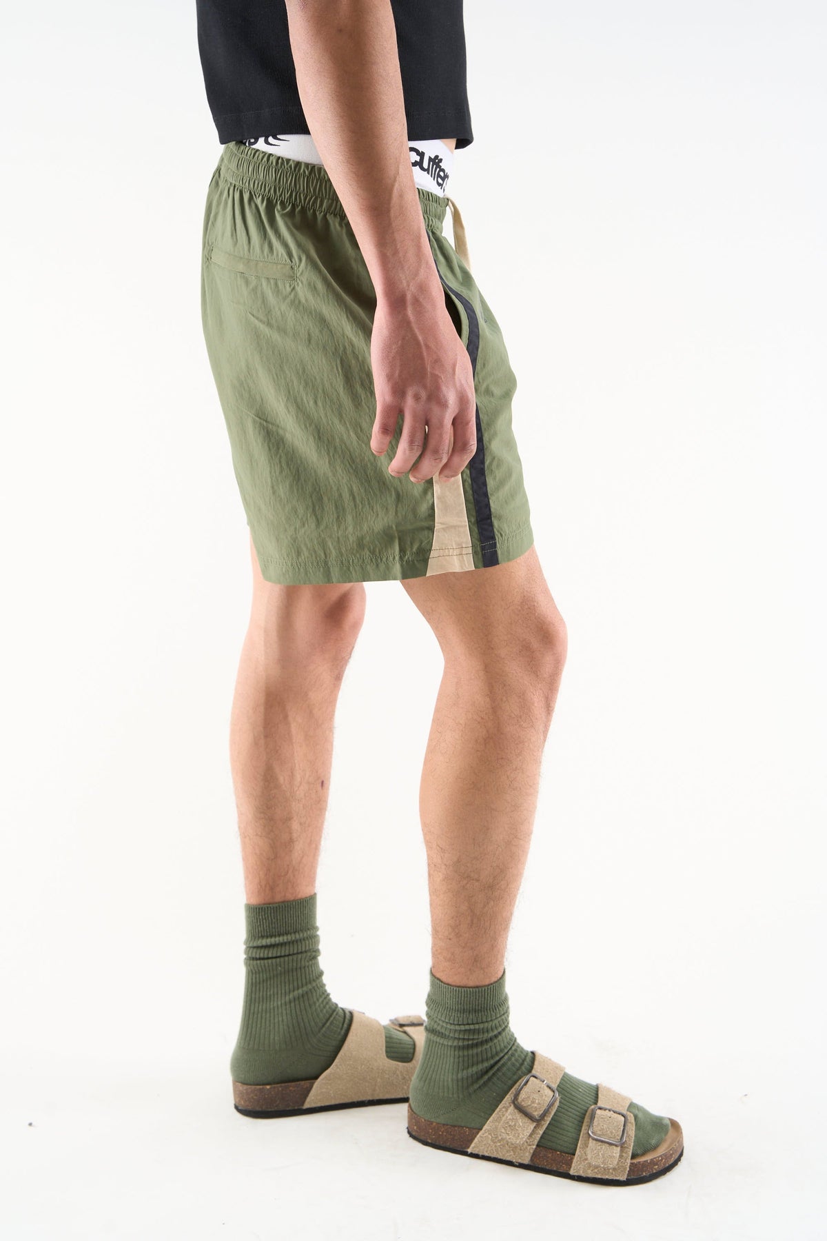 New Tech Green Shorts