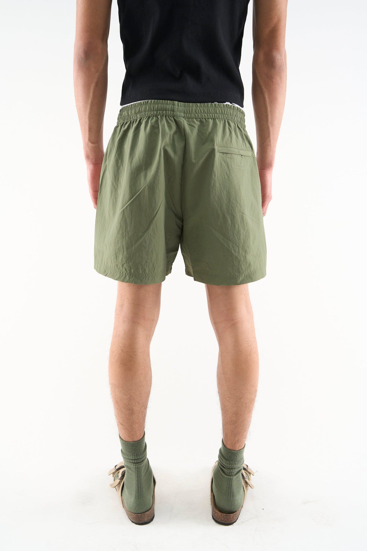 New Tech Green Shorts