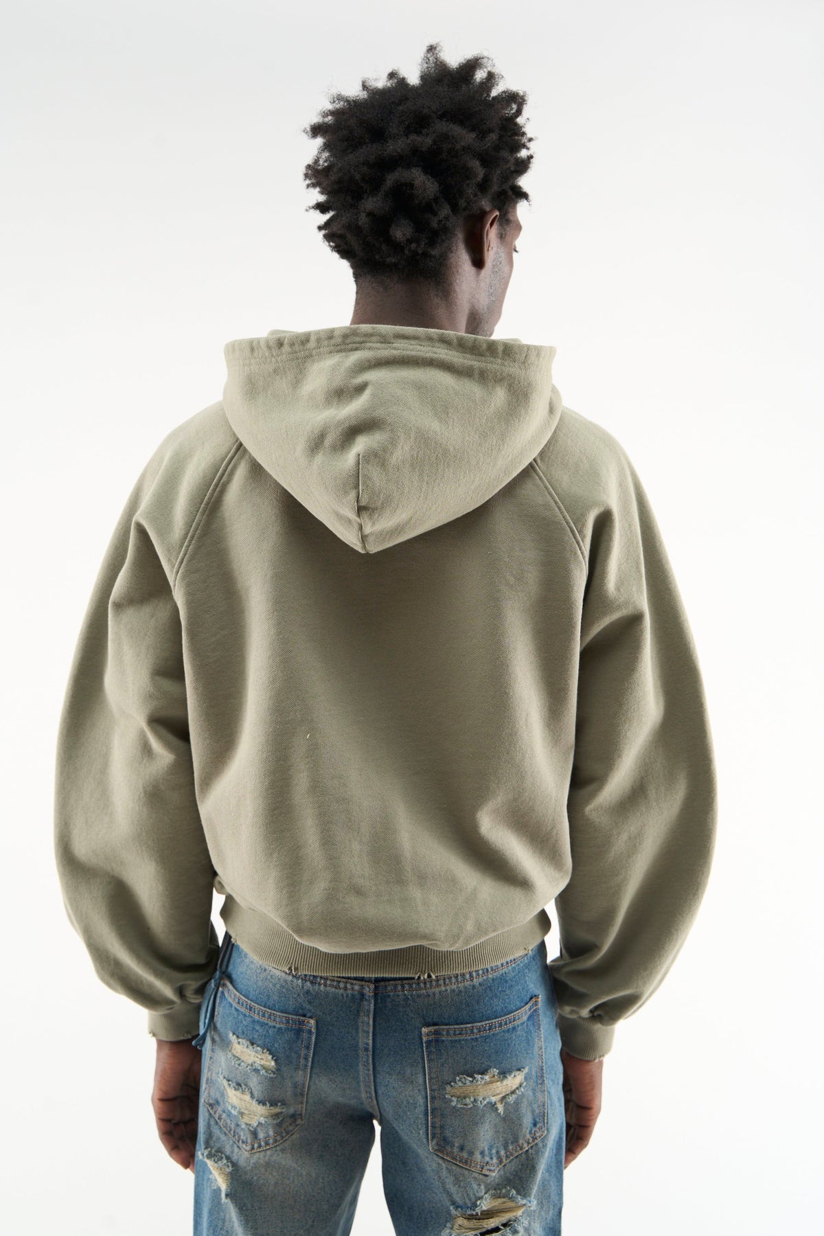 Omega Green Zipper